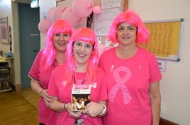 Concorde staff go pink for breast cancer fundraiser