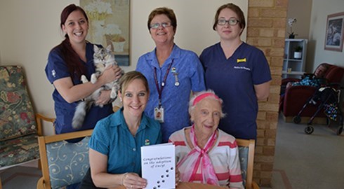 Rockingham Aged Care Home welcomes new furry friend