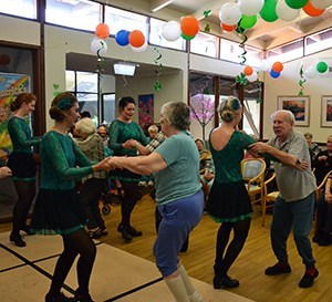 Concorde Aged Care Home St Patrick's Day holiday event