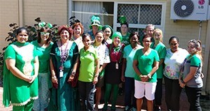 Windsor Park Aged Care Home St Patrick's Day holiday event